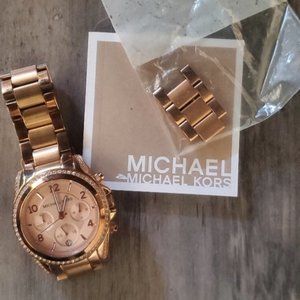 Michel Kors Rose Gold Watch